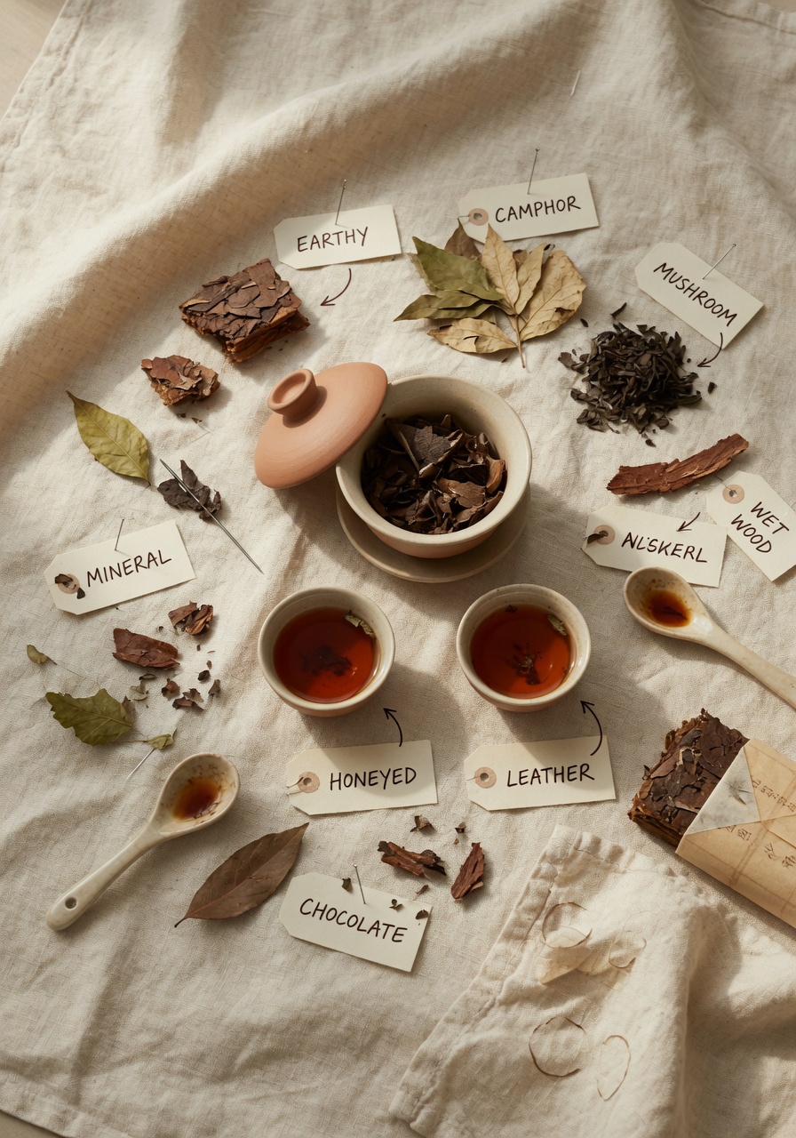 A working vocabulary for tasting pu'er
