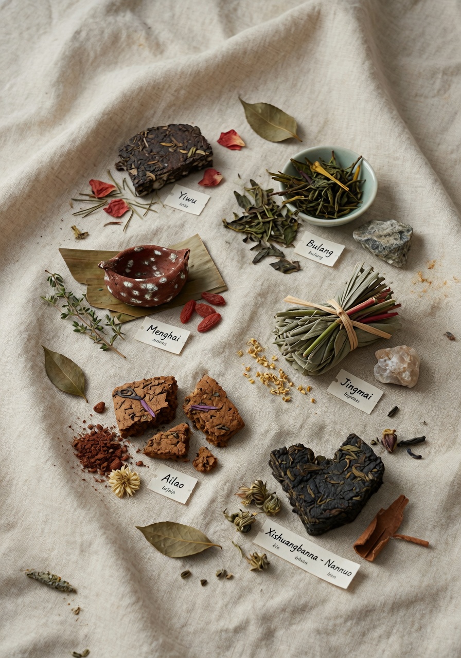 Six mountains, six <em>flavours</em> — terroir in pu-erh